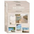 Go-Go Boxed - Card Birthday-Seashore - 12PK GO3327528
